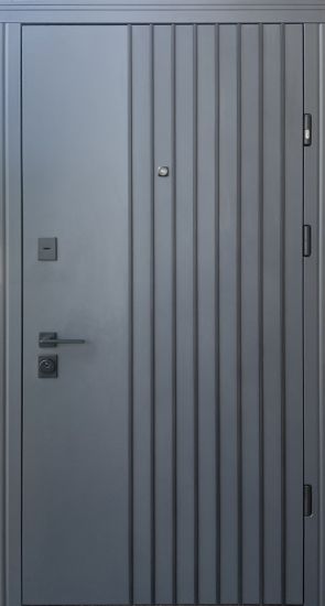 Вхідні Двері Страж Delica AL антрацит 