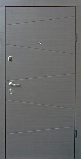 Вхідні Двері Еталон Нео венге сірий горизонт "Qdoors"