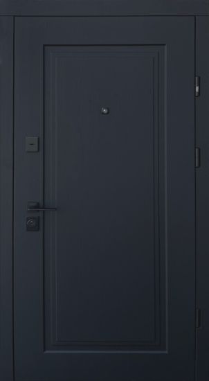 Вхідні Двері Страж Florence 4К СОФТ ТАЧ ЧОРНИЙ / БІЛА ЕМАЛЬ 