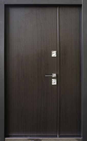 Вхідні двері STRAJ PARTY D DOUBLE 1200mm ВЕНГЕ ТЕМНИЙ