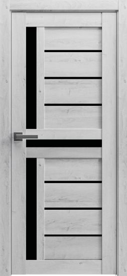 Міжкімнатні двері Гранд Lux ​​8 BLK